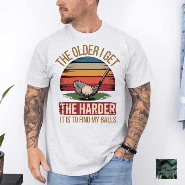 Funny Golfing Men's Shirt for Fathers Day Unisex Fit Hoodie Sweatshirt | PrintMintTees.com