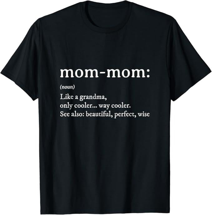 Funny Grandma Shirt Grandmother Definition Grandma Mom Mom Casual Cotton Top Shirt Hoodie Sweatshirt