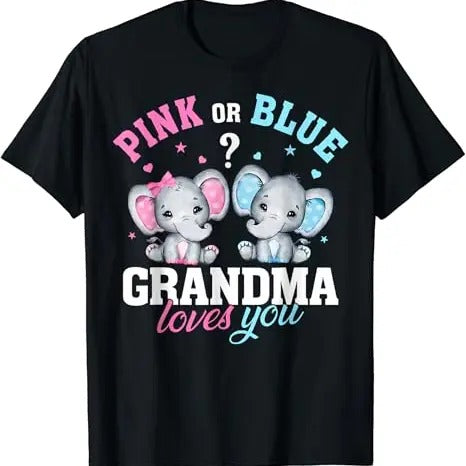 Funny Grandma Shirt, Gift For Grandmother, Funny Grandma Elephant T-Shirt Casual Cotton Top Hoodie Sweatshirt