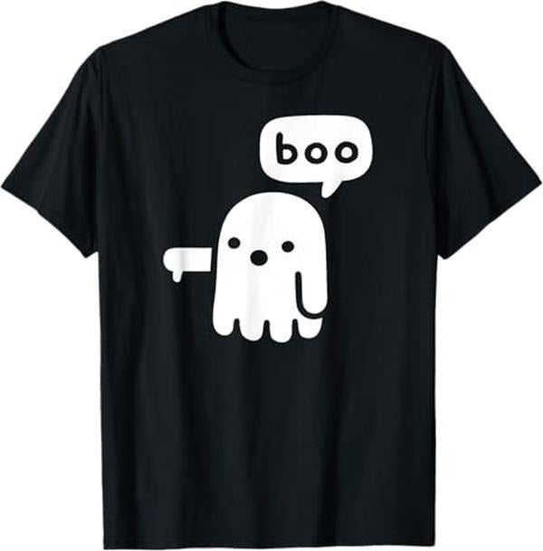 Funny Halloween Shirts For Men, Funny Chunky Ghost Of Disapproval Boo Halloween Classic T-Shirt Menswear