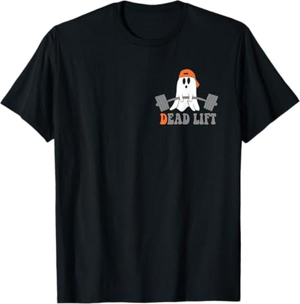 Funny Halloween Shirts Ghost Dead Lift Halloween Funny Ghost Gym Pocket Menswear Available Size S 5XL T-Shirts, Hoodie, Sweatshirt