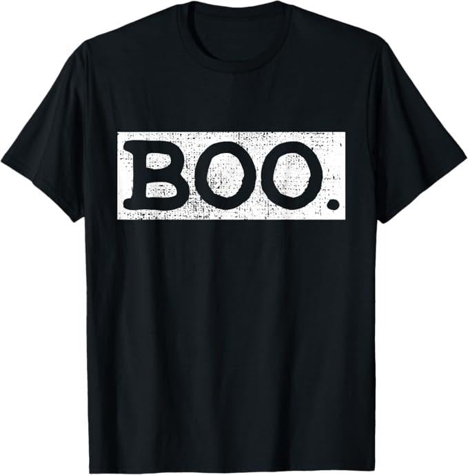 Funny Halloween Shirts For Men, Halloween Vintage Boo Funny Gift T-Shirt Menswear