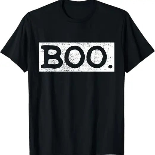Funny Halloween Shirts For Men, Halloween Vintage Boo Funny Gift T-Shirt Menswear