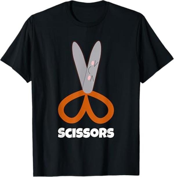 Funny Halloween Shirts Rock Paper Scissors Shirt Funny Group Halloween Costumes Menswear Available Size S 5XL T-Shirts, Hoodie, Sweatshirt
