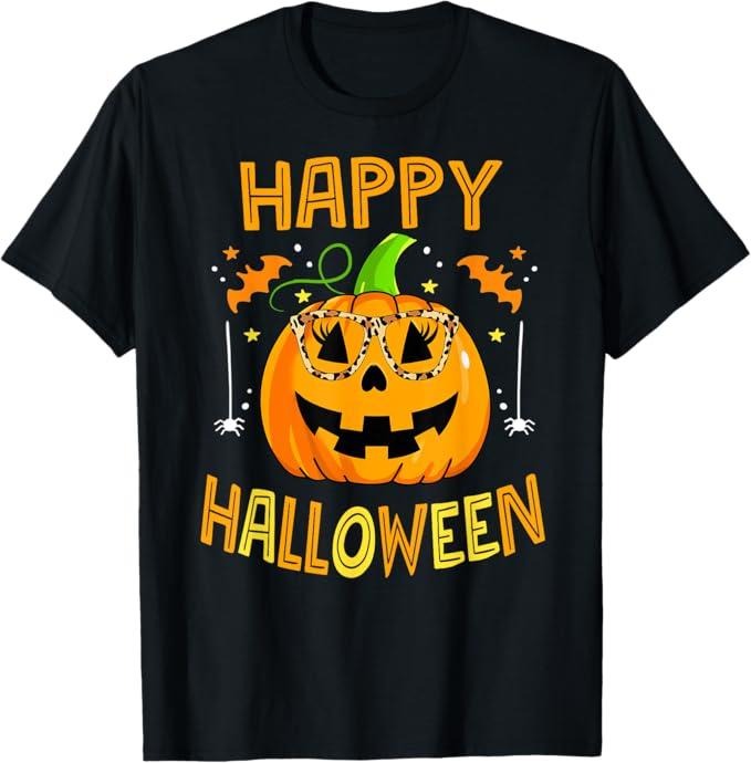 Funny Halloween Shirts For Men, Trick Or Treat Halloween Funny Pumpkin Happy Halloween 2024 T-Shirt Menswear