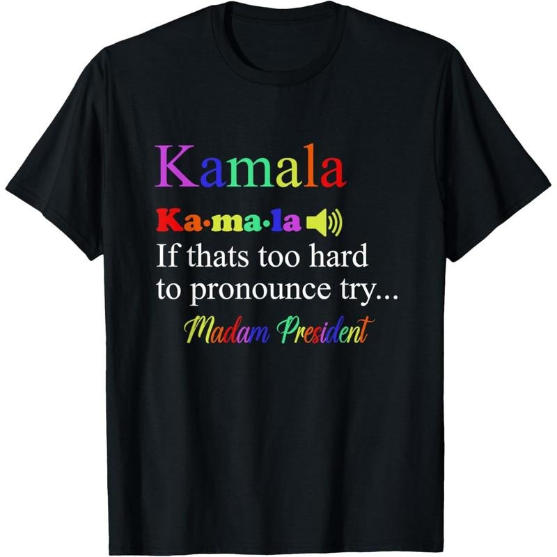 Funny Kamala Harris 2024 Madam President Harris T-Shirt made in usa Hoodie Sweatshirt | PrintMintTees.com