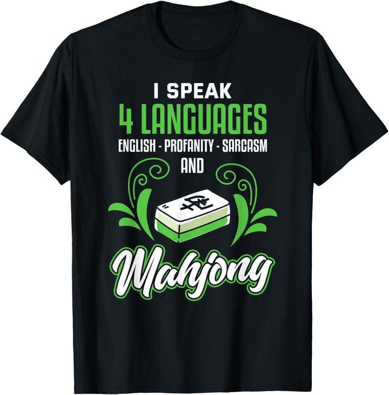 Funny Mahjong Shirt Sarcastic Game Mahjong Player T-Shirt Hoodie Sweatshirt | PrintMintTees.com