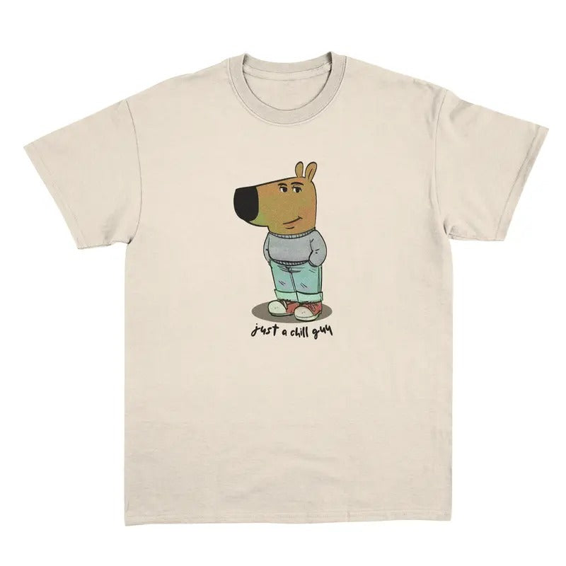 Funny Meme Just A Chill Guy Unisex Shirt, Trendy Chill Guy Meme Shirt, Animal Lover Gift, Humor Shirt Hoodie Sweatshirt