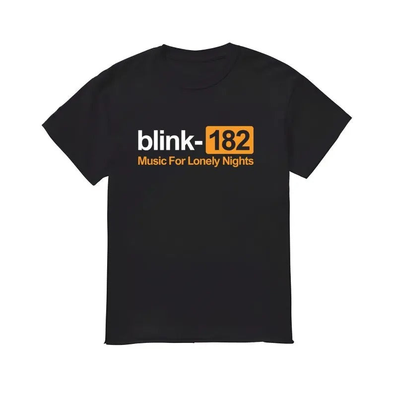 Funny Meme Shirt, Blink-182 Music For Lonely Nights Tee, Gift Unisex T-Shirt Hoodie Sweatshirt | PrintMintTees.com