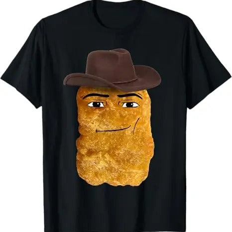 Funny Meme Shirt, Cowboy Chicken Nugget Tee, Gift Unisex T-Shirt Hoodie Sweatshirt | PrintMintTees.com