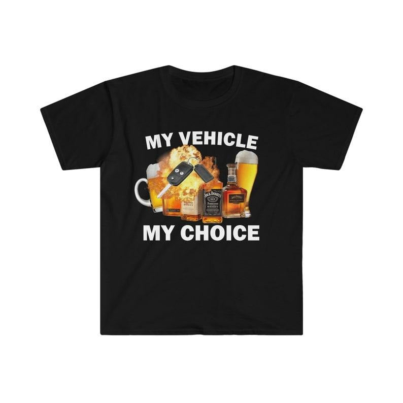 Funny Meme Shirt, Drunk Driving Tee, Gift Unisex T-Shirt Hoodie Sweatshirt | PrintMintTees.com