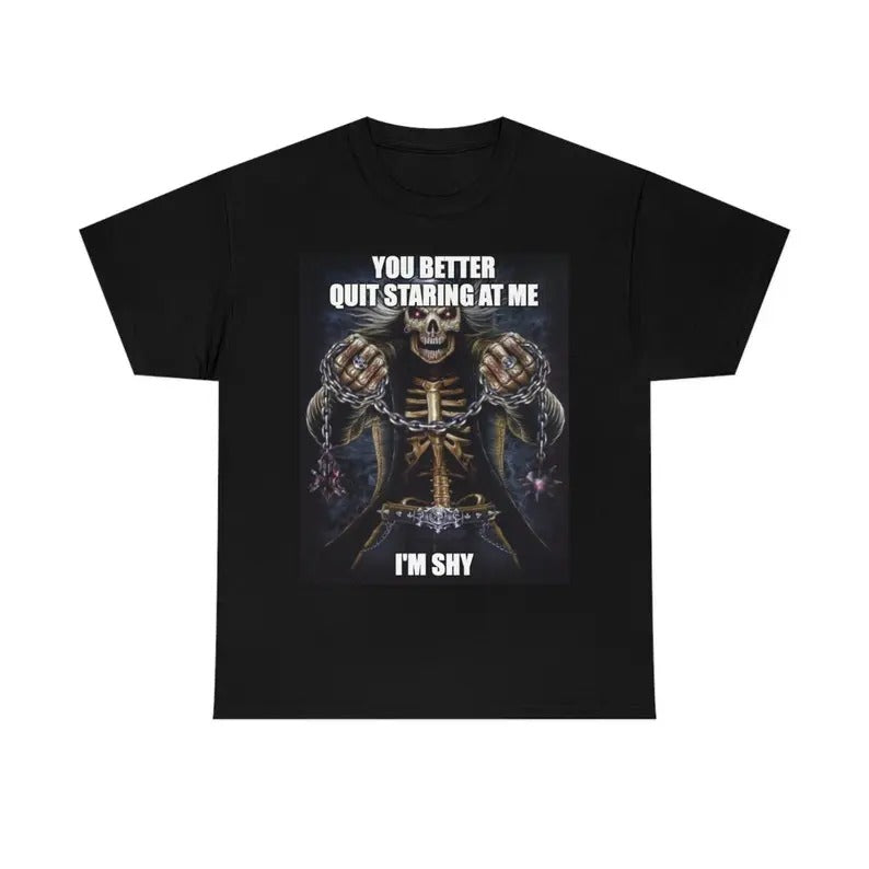 Funny Meme Shirt, Hard Bad*ss Skeleton Tee, Gift Unisex T-Shirt Hoodie Sweatshirt | PrintMintTees.com