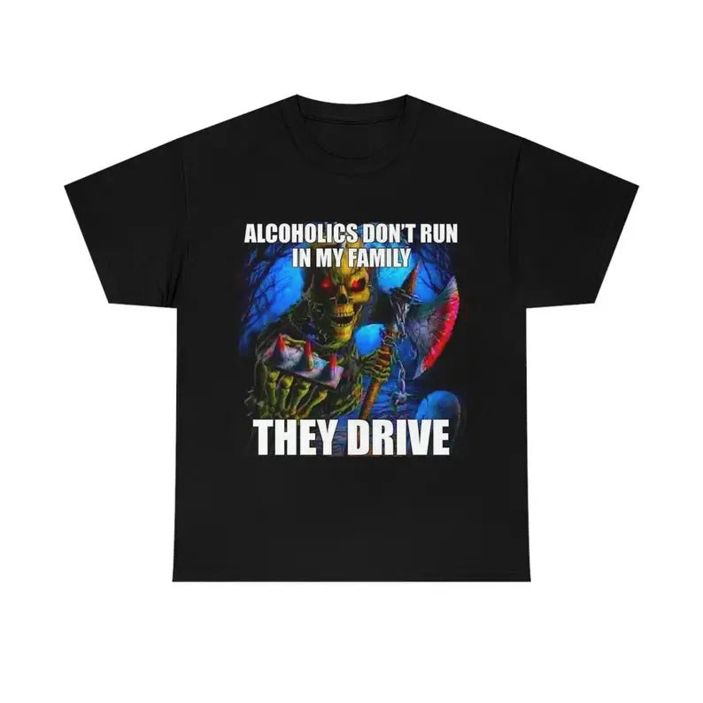Funny Meme Shirt, Hard Skeleton Tee, Gift Unisex T-Shirt Hoodie Sweatshirt | PrintMintTees.com
