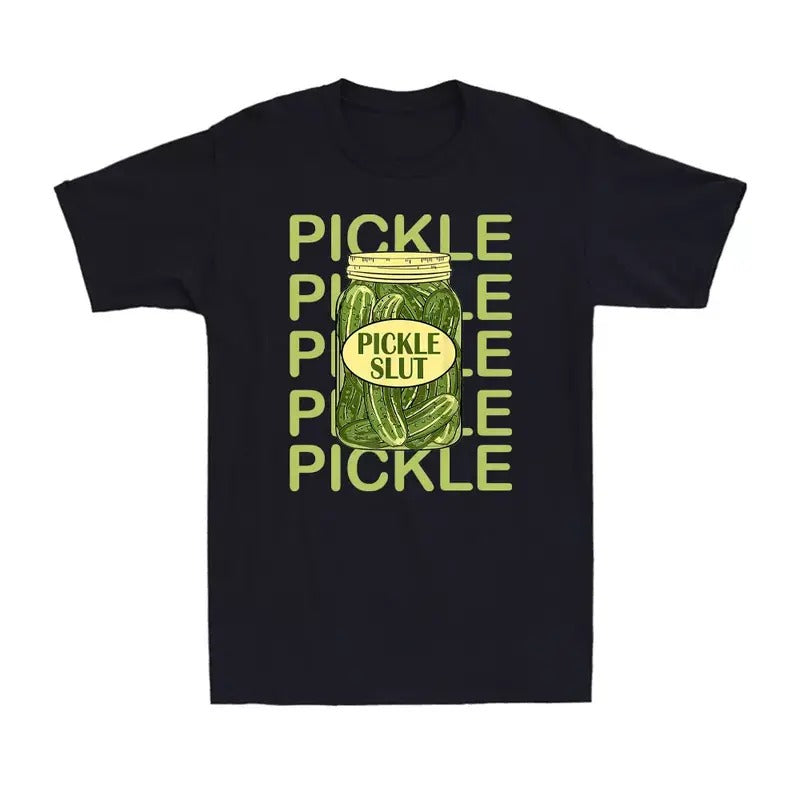 Funny Meme Shirt, Pickle Sl*t Who Loves Pickles Tee, Gift Unisex T-Shirt Hoodie Sweatshirt | PrintMintTees.com