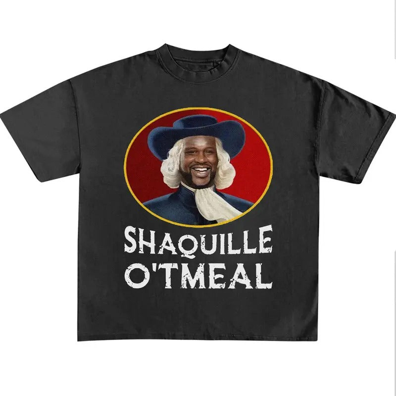 Funny Meme Shirt, Shaquille O'Tmeal Comfort Color Shirt, Meme Quote Merch, Funny Trendy Unisex Gift Hoodie Sweatshirt