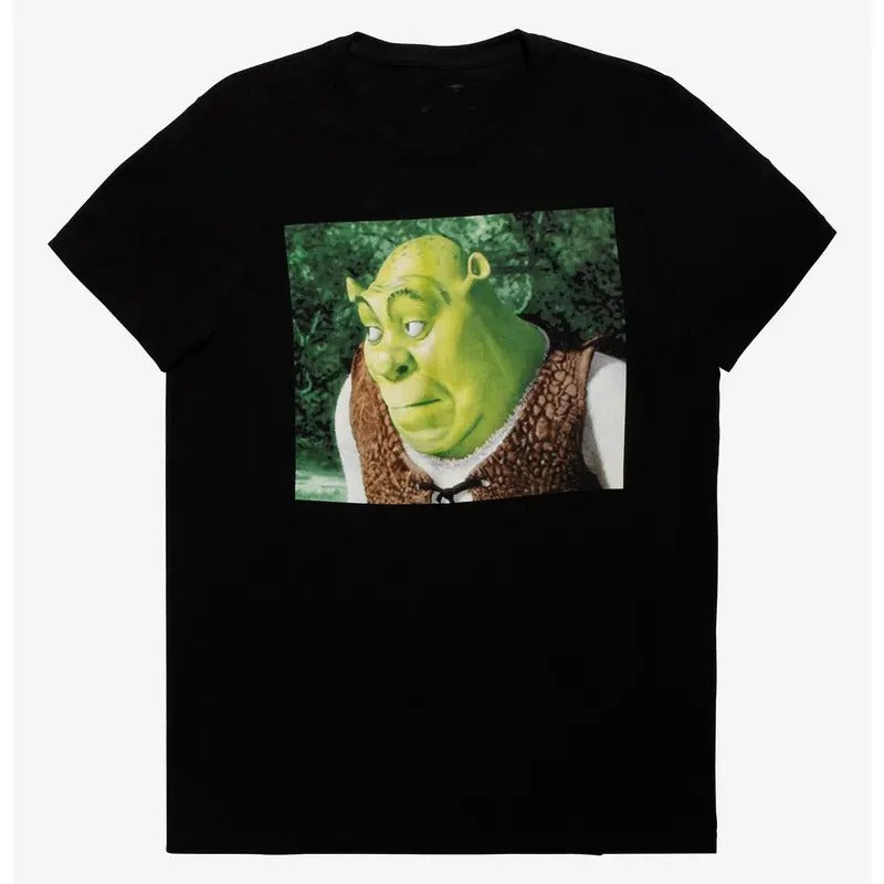 Funny Meme Shirt, Shrek Bored Tee, Gift Unisex T-Shirt Hoodie Sweatshirt | PrintMintTees.com