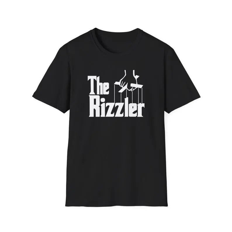 Funny Meme TShirt, The Rizzler TikTok Parody Tee, White Elephant Gift Shirt Hoodie Sweatshirt | PrintMintTees.com