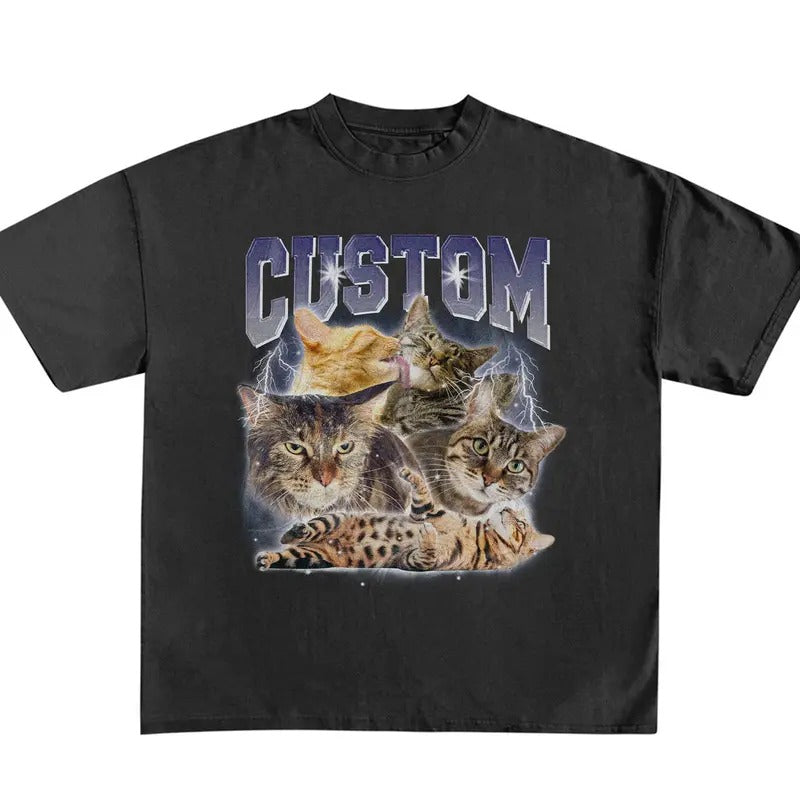 Funny Meme, Custom Bootleg Rap Pet Shirt, Retro Custom Pet Tee, Vintage Graphic 90s Shirt Gift Hoodie Sweatshirt