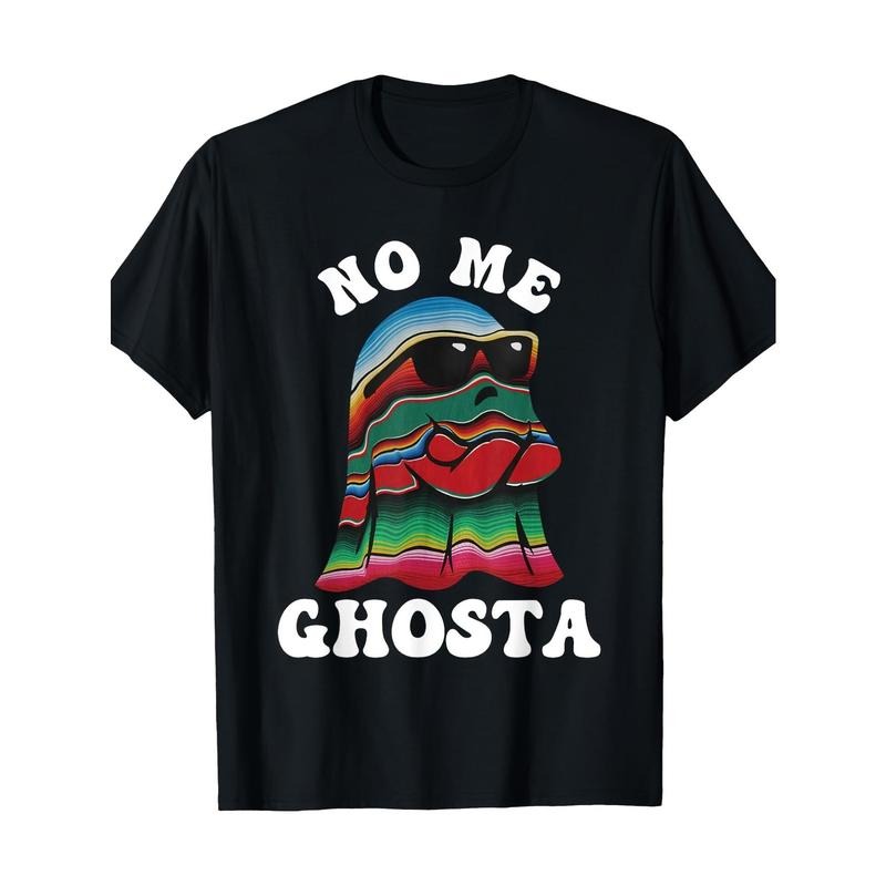 Funny Mexican Halloween Ghost T-Shirt Without My Ghost made in usa Hoodie Sweatshirt | PrintMintTees.com