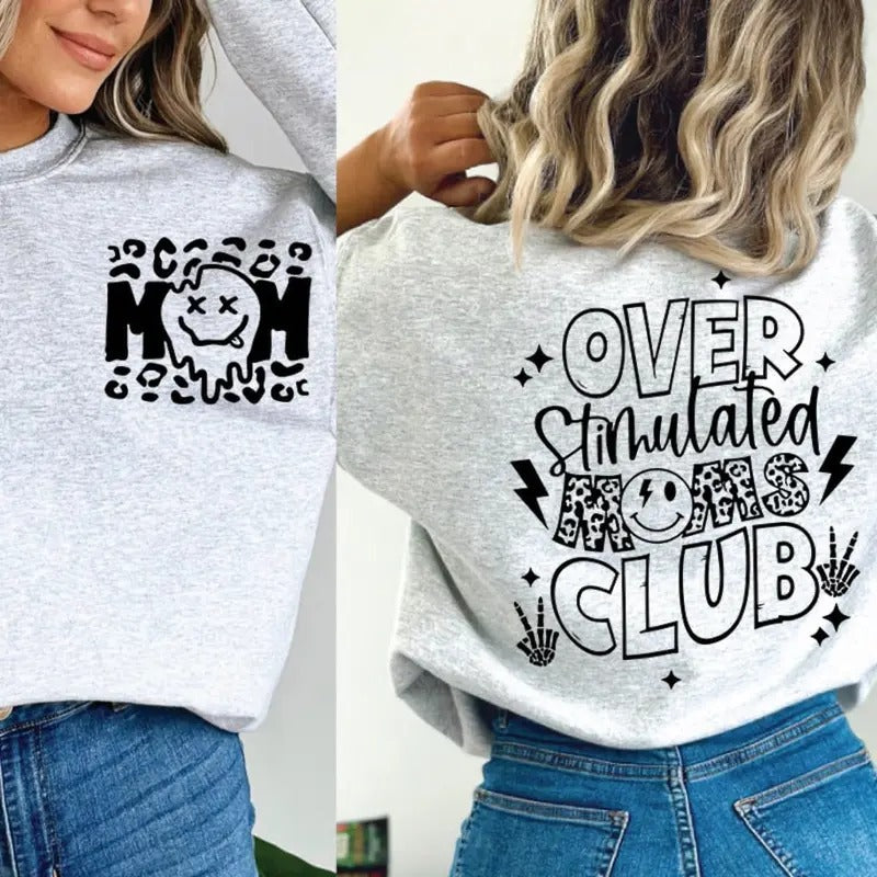 Funny Mom Shirts,Mom's Club Mothers Day Trendy, Mother days shirt Hoodie Sweatshirt | PrintMintTees.com