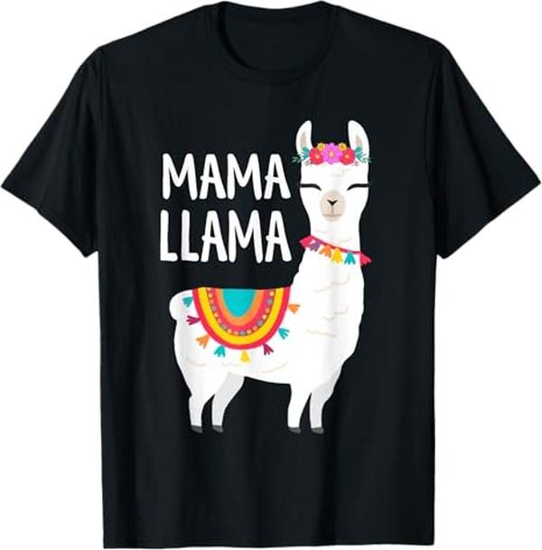 Funny Mother Shirts Mom Mama Llama Funny Shirt Mom Menswear Top T-Shirts, Hoodie, Sweatshirt