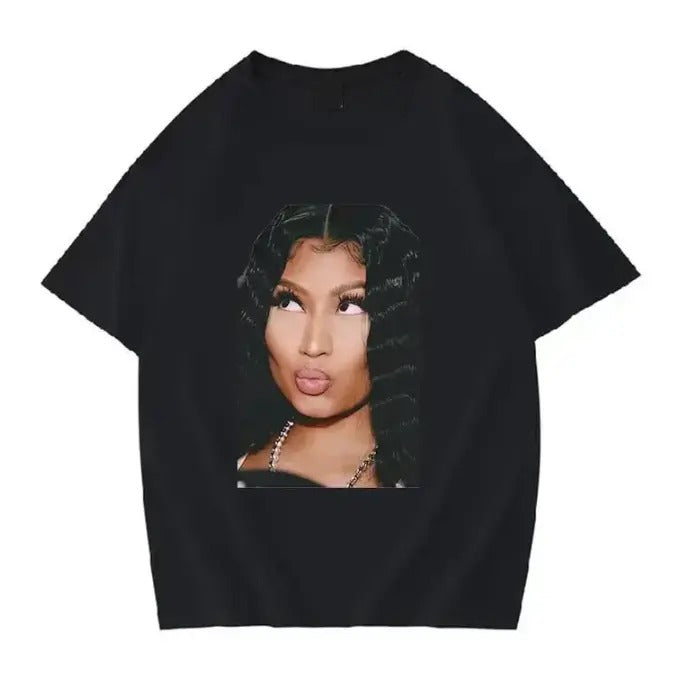 Funny Nickki Minajjj Meme Graphic Tee Shirt Men Women Hip Hop Vintage Rap T-shirt Hoodie, Sweatshirt | PrintMintTees.com