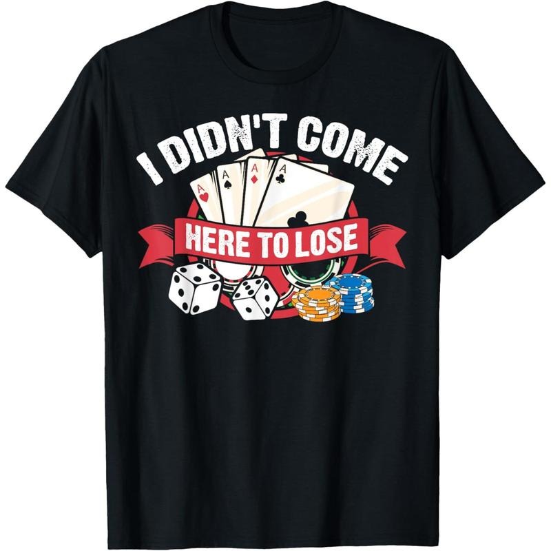 Funny Poker Gift For Men Women Poker Player Cool Card Game T-Shirt made in usa Hoodie Sweatshirt | PrintMintTees.com