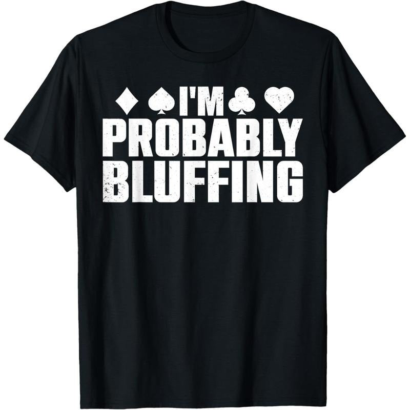 Funny Poker Lover Art For Men Women Casino Play Card Gambler T-Shirt made in usa Hoodie Sweatshirt | PrintMintTees.com