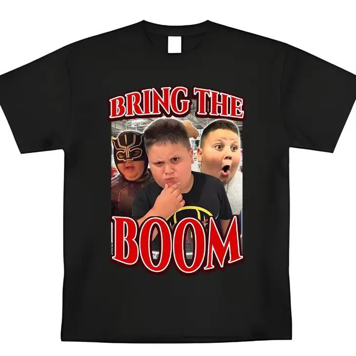 Funny Rizzler Bring The Boom Meme T-Shirt Graphic Tee Humor Hoodie, Sweatshirt | PrintMintTees.com