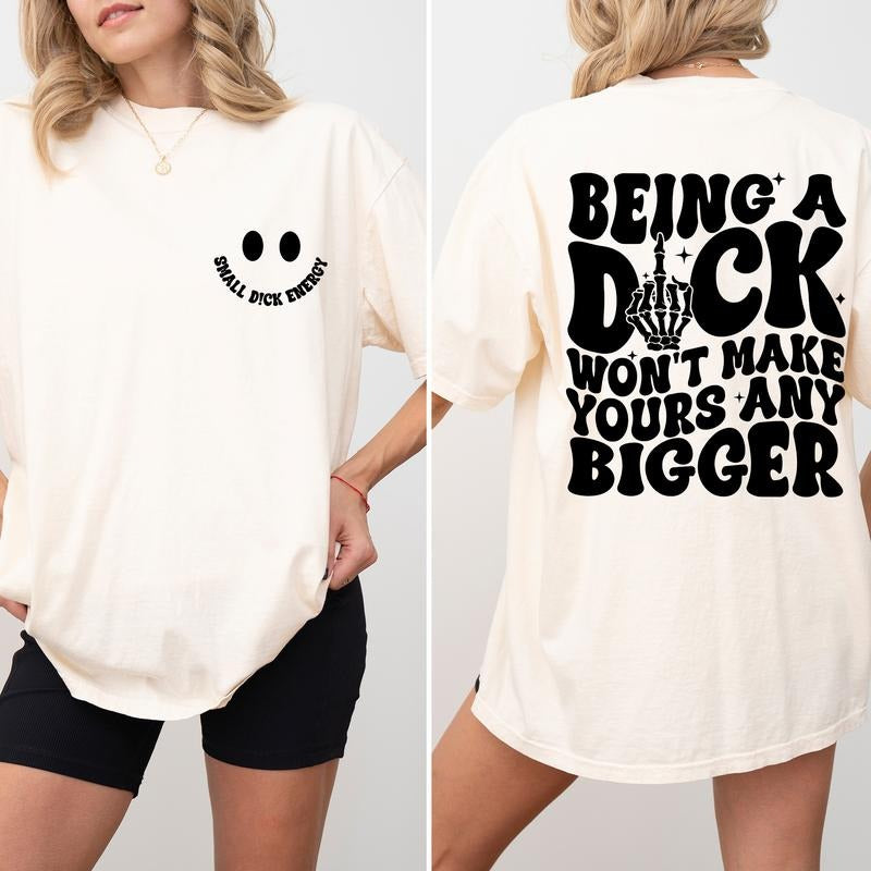 Funny Saying Graphic Printed Tee, Humor Shirt, Funny Shirt, Shirt for Women, Comfy Oversized Graphic Tee, Women's Tops,...
