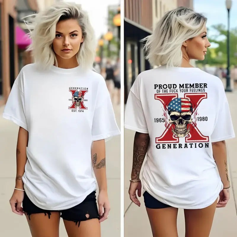 Funny Saying Shirt, Sarcasm Quotes Shirt, Humorous Shirt, Water And Neglect Shirt, Gen X Raised On T Shirt, Trending...