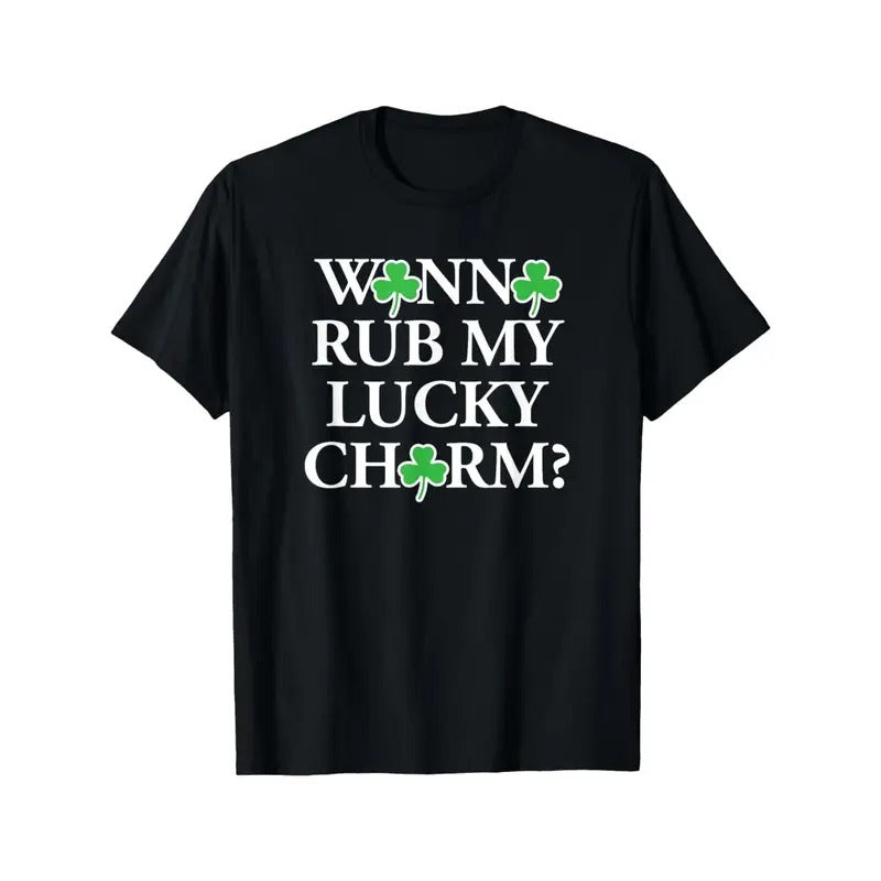 [Funny Sexy T-Shirt] St Patricks Day Funny Sexy Inappropriate T-Shirt For Men Clothing made in usa Hoodie Sweatshirt