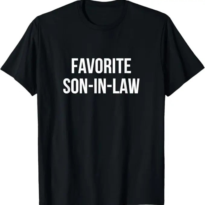 Funny Son-in-law Shirt, Favorite Son-In-Law - Menswear Casual Cotton men  gifts Hoodie, Sweatshirt | PrintMintTees.com