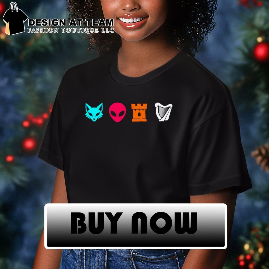 Funny Spurs Fox Alien Castle Harper Basketball Meme Culture San Antonio Fan Artwork shirt