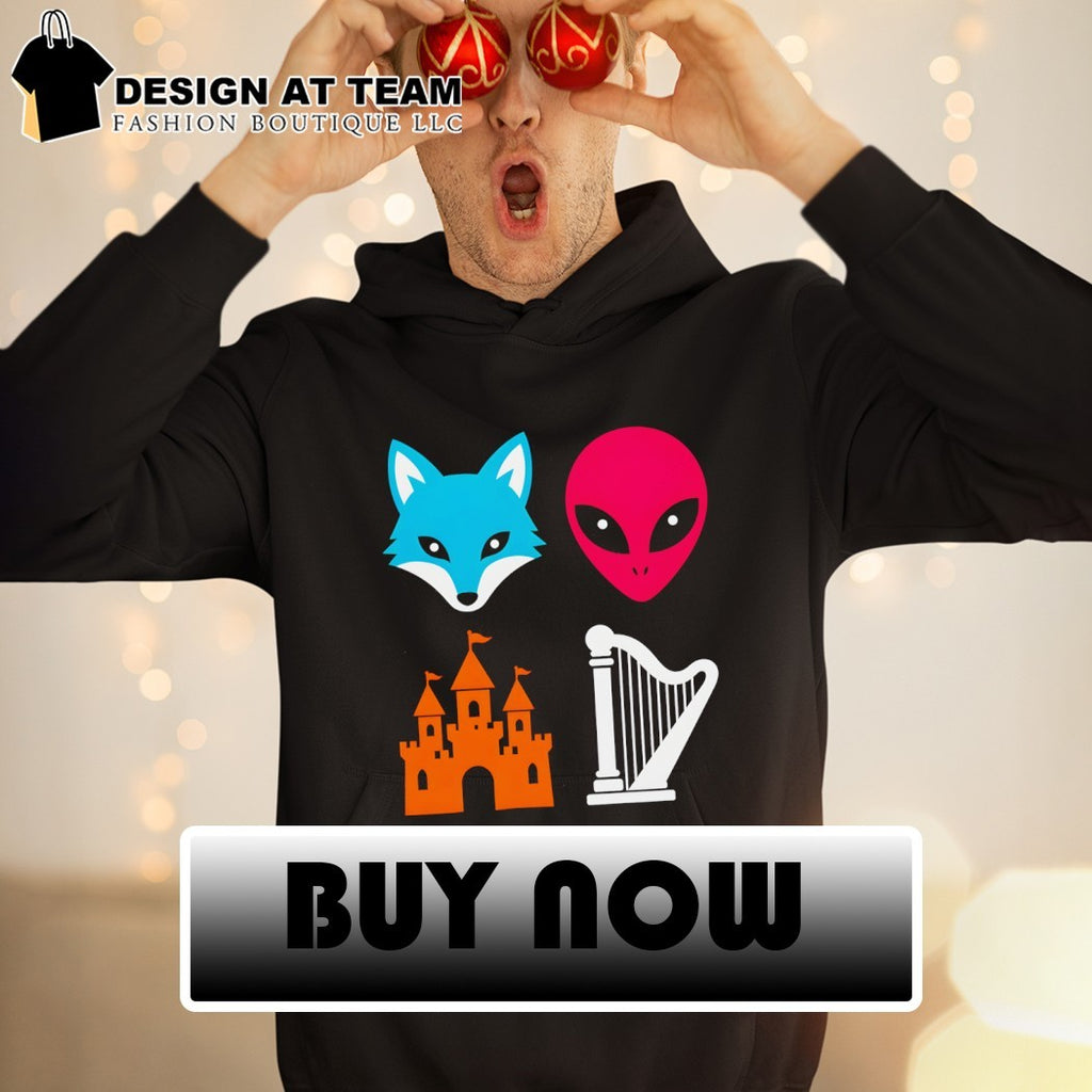 Funny Spurs Fox Alien Castle Harper Basketball Meme shirt