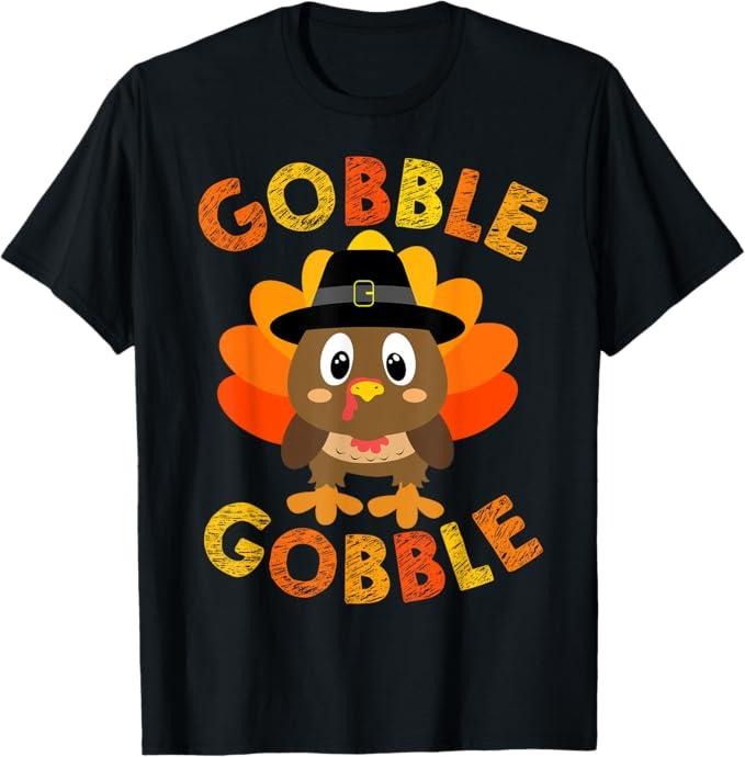 Funny Thanksgiving Shirts, Gobble Gifts Thanksgiving T-Shirt - Menswear Top Hoodie Sweatshirt | PrintMintTees.com