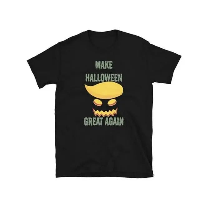 Funny Trump Halloween T-shirt Gift Black Made in USA Hoodie Sweatshirt | PrintMintTees.com