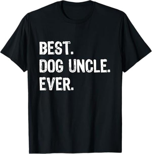 Funny Uncle Shirts Uncle Best Dog Uncle Ever Funny Cool Menswear Casual Cotton Shirt Hoodie Sweatshirt