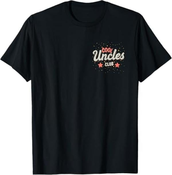 Funny Uncle Shirts, Gifts For Uncle, Cool Uncles Club Best Uncle Ever Funny Pocket Fathers T-Shirt