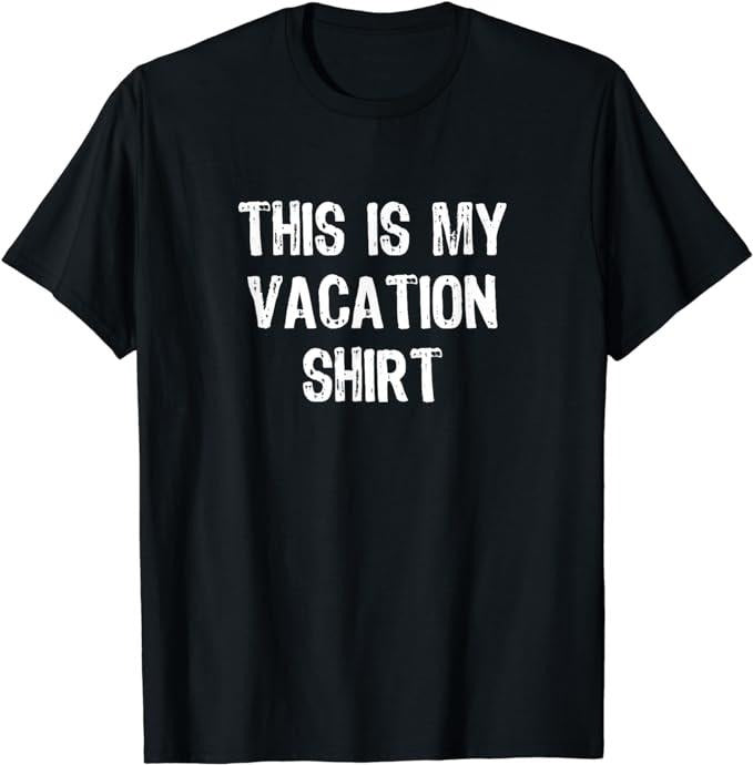 Funny Vacation Shirt, This Is My Vacation Traveling Travel Funny Gift Christmas T-Shirt Menswear Casual Cotton Hoodie...