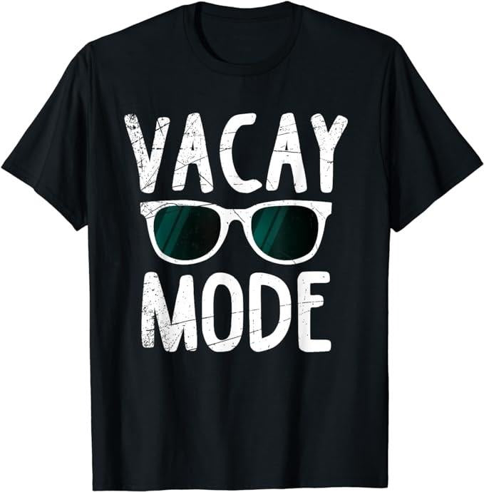 Funny Vacation Shirt, Vacay Mode T Shirt Funny Family Vacation Gift Men Women T-Shirt Menswear Casual Cotton Hoodie...