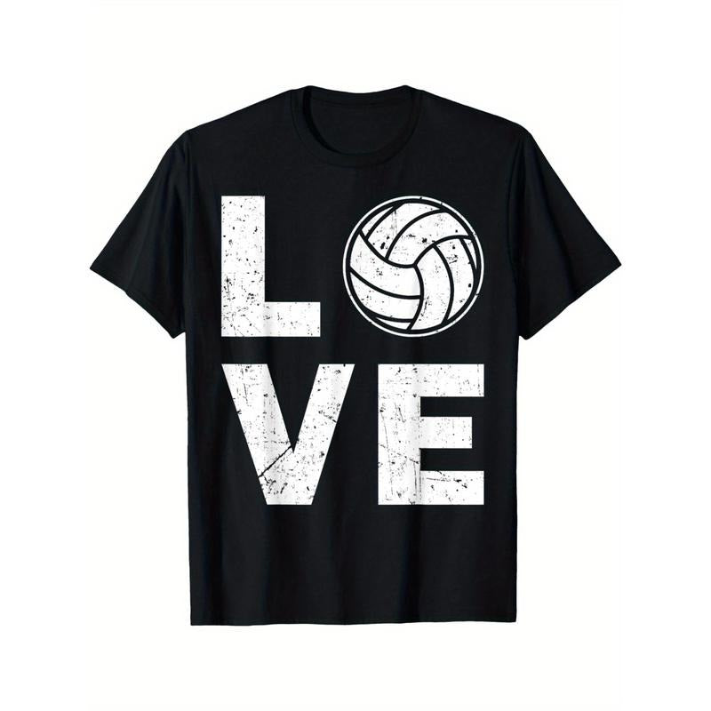 Funny Volleyball Design For Men Ball Volleyball Player T-Shirt made in usa Hoodie Sweatshirt | PrintMintTees.com