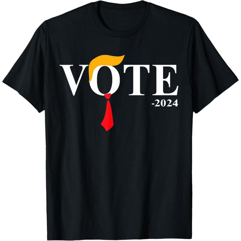 Funny Vote Trump 2024 Hair Tie T-Shirt made in usa Hoodie Sweatshirt | PrintMintTees.com