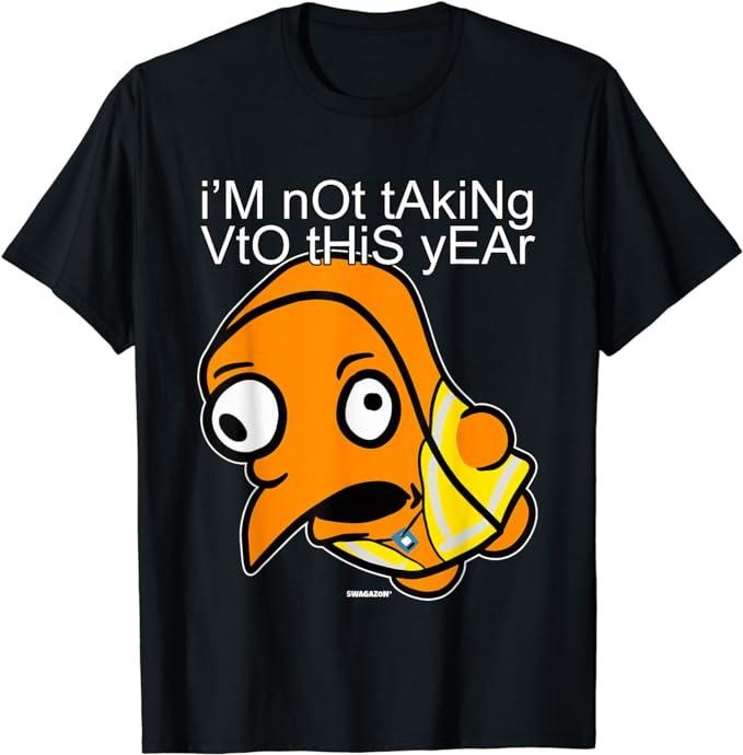 Funny Work Shirts Mocking Meme I'M Not Taking VTO This Year Associate Menswear Casual Cotton Shirt Hoodie Sweatshirt