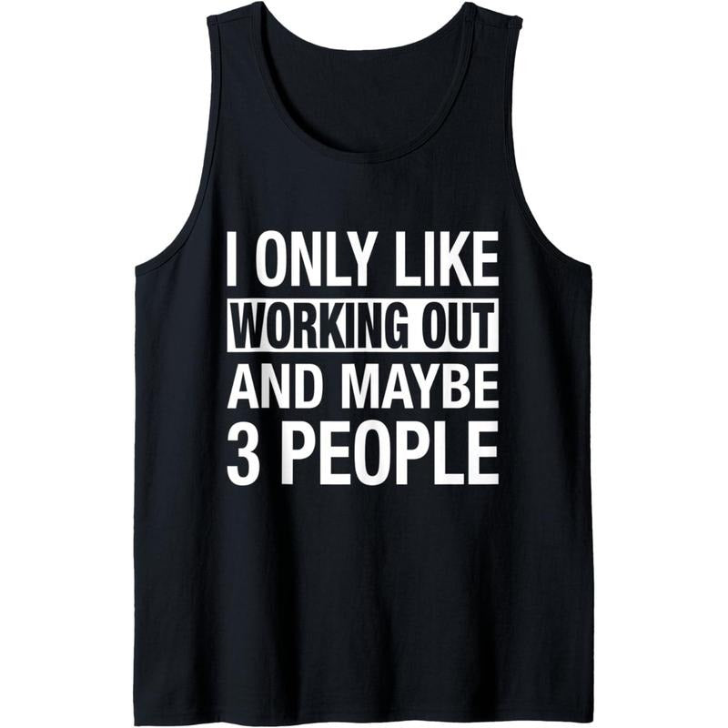 Funny Workout Shirts With Sayings Men Women Fitness Quote Tank Top Hoodie Sweatshirt | PrintMintTees.com