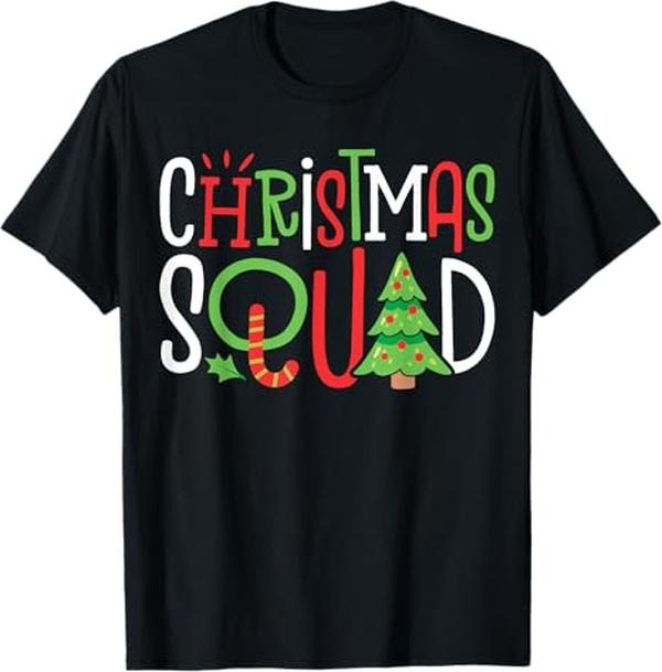 Funny Xmas Family Squad Funny Xmas Tree Family Matching Pajamas Menswear Top T-Shirts, Hoodie, Sweatshirt