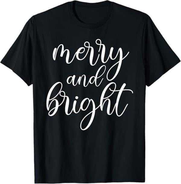 Funny Xmas Family Merry Bright Pajamas Funny Family Xmas Menswear Top Shirt Hoodie Sweatshirt