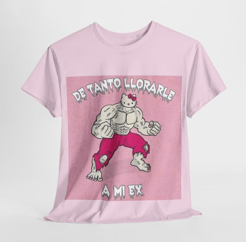 Funny kitty Unisex,  Short Sleeve TShirt, emo scene grunge y2k amity affliction tapout domo kun Top Womenswear Underwear...