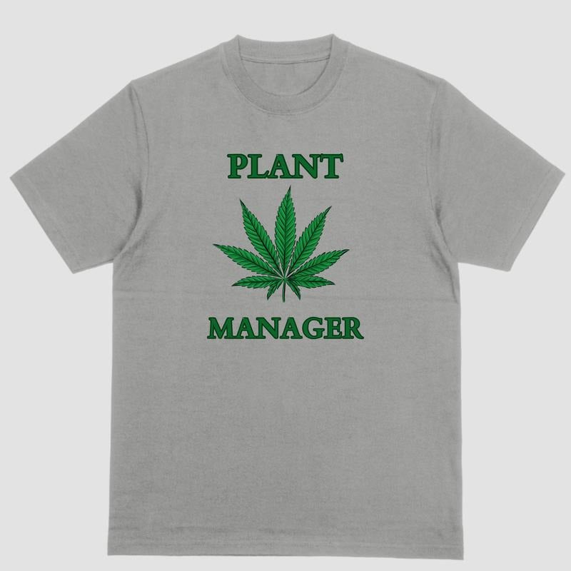 Funny short sleeve shirt, PLANT MANAGER Hoodie Sweatshirt | PrintMintTees.com