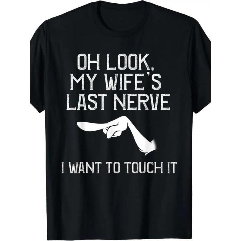 Funny t-shirt for men, Sarcastic Meme, Mans prize, Marriage T-Shirt Menswear Top Streetwear Tshirt Casual Graphic tees...